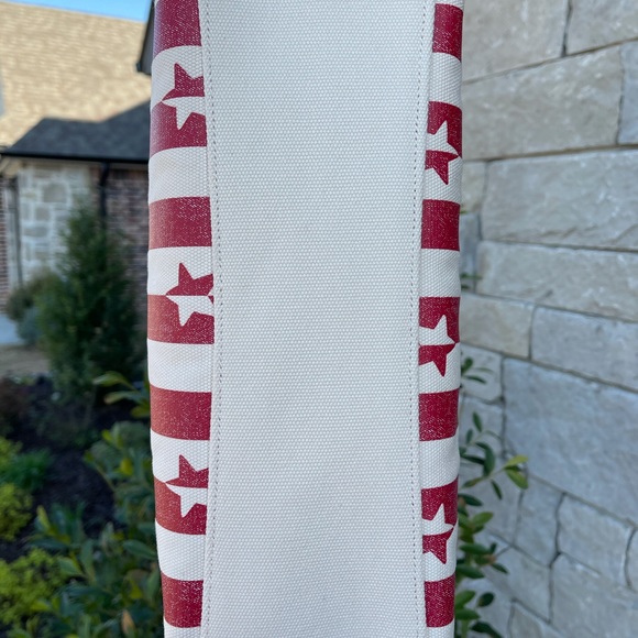 🌟 🆕 COACH TOTE WITH STRIPE STAR PRINT - Picture 4 of 11